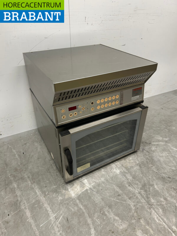 RVS Heteluchtoven Oven Steamer Eloma EB30 met afzuigkap 230V Horeca - Afbeelding 2