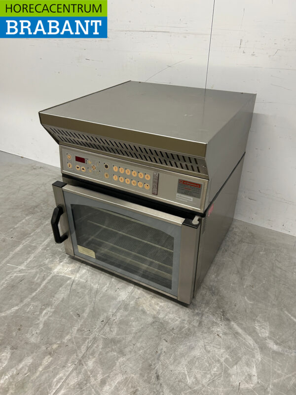 RVS Heteluchtoven Oven Steamer Eloma EB30 met afzuigkap 230V Horeca - Afbeelding 3