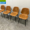 Eetkamerstoel stoelen Cognac Horeca - Afbeelding 2