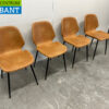 Eetkamerstoel stoelen Cognac Horeca - Afbeelding 3