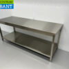 RVS HCB Werktafel Tafel Basic-line 200 x 70 x 85 cm Horeca - Afbeelding 2