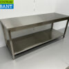 RVS HCB Werktafel Tafel Basic-line 200 x 70 x 85 cm Horeca - Afbeelding 3