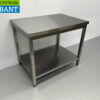 RVS Werktafel Tafel Premium-line 100 x 70 x 85 cm Horeca - Afbeelding 2