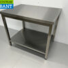 RVS Werktafel Tafel Premium-line 100 x 70 x 85 cm Horeca - Afbeelding 3