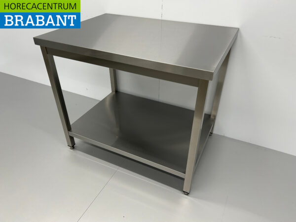RVS Werktafel Tafel Premium-line 100 x 70 x 85 cm Horeca - Afbeelding 3