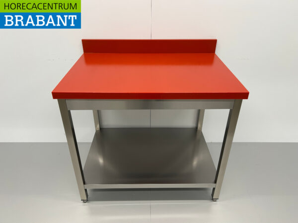 RVS Polyethyleen PE Snijtafel Werktafel Premium-line 100 cm Horeca Slagerij
