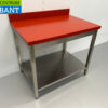 RVS Polyethyleen PE Snijtafel Werktafel Premium-line 100 cm Horeca Slagerij - Afbeelding 3