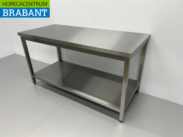 RVS Werktafel Tafel Premium-line 160 x 70 x 85 cm Horeca - Afbeelding 2