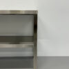 RVS Dubbele Etagère Brug 180 x 35 x 70 cm Horeca - Afbeelding 4