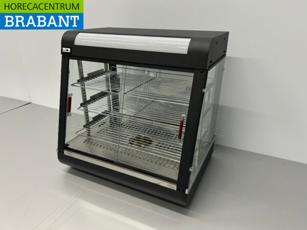 Warmtevitrine Warmhoudvitrine 66 cm 230V Horeca - Afbeelding 3