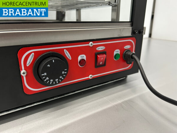 Warmtevitrine Warmhoudvitrine 66 cm 230V Horeca - Afbeelding 7
