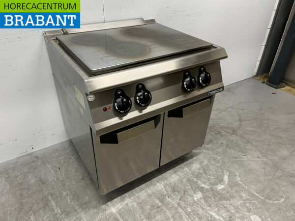 RVS Metos 4 pits Kookplaat Fornuis gasfornuis 80 cm Horeca - Afbeelding 3
