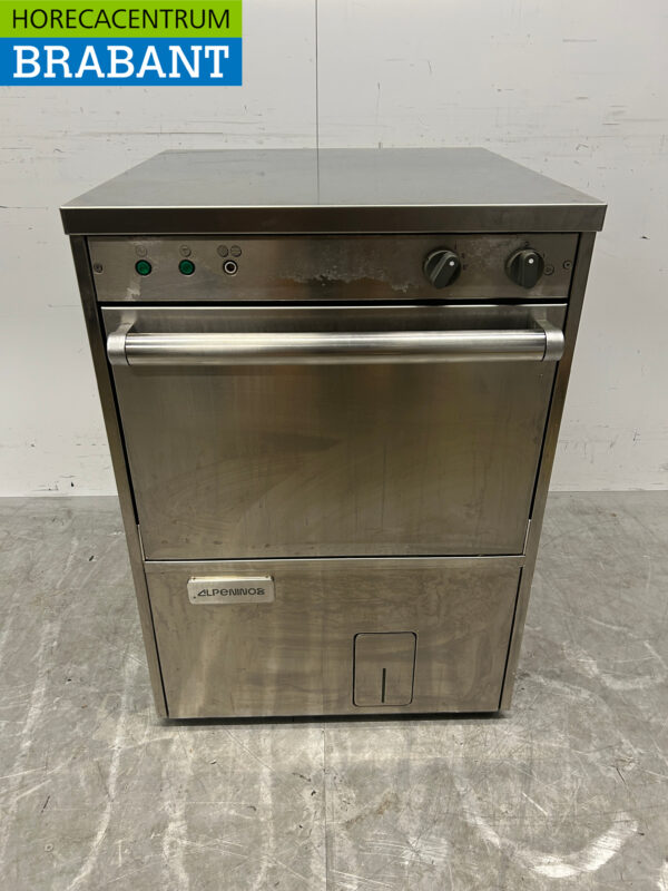 RVS Alpeninox Vaatwasser Vaatwasmachine Voorlader 400V Horeca