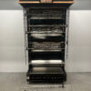 Ubert FF38 Verticale Kippengrill Grill 8 spiezen GAS/230V Horeca