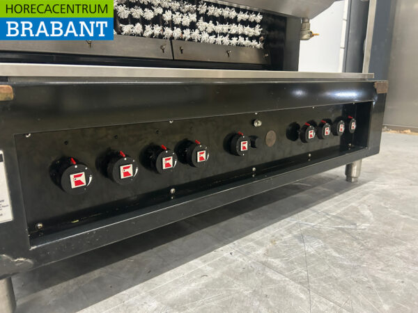 Ubert FF38 Verticale Kippengrill Grill 8 spiezen GAS/230V Horeca - Afbeelding 5
