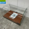 Glazen opzet vitrine 25 liter 55,4 cm Horeca - Afbeelding 2