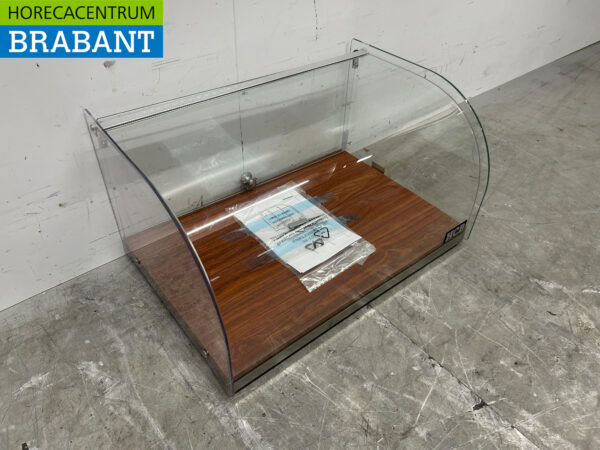 Glazen opzet vitrine 25 liter 55,4 cm Horeca - Afbeelding 3