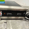 RVS Ubert Keramische Dubbele Grillplaat Bakplaat Kookplaat 50 cm 400V Horeca - Afbeelding 3