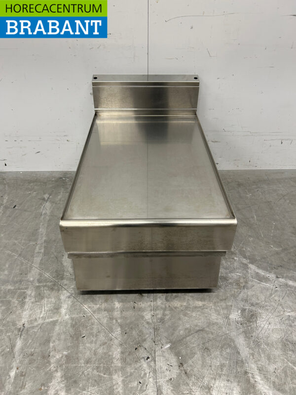 RVS Werkunit Neutraal Blind unit met lade 40 cm Horeca