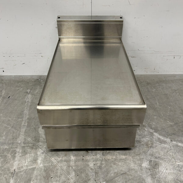 RVS Werkunit Neutraal Blind unit met lade 40 cm Horeca