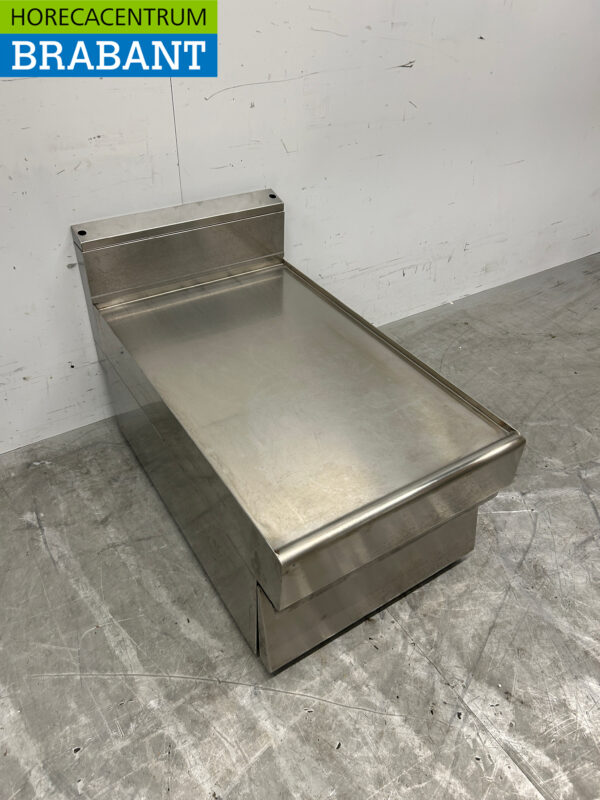 RVS Werkunit Neutraal Blind unit met lade 40 cm Horeca - Afbeelding 3