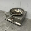 RVS Menu System Wok 300 Inductie wok wokbrander wokplaat met wokpan 5 kW 400V Horeca - Afbeelding 2
