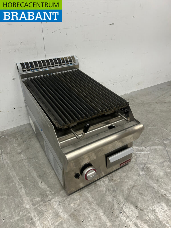 RVS Diamond Lavagrill grill steengrill 40 cm Gas Horeca - Afbeelding 3