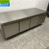 RVS Pelican Koelwerkbank Gekoelde onderkast 3 deuren 179,5 cm 230V Horeca - Afbeelding 3