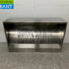 RVS Afzuigkap Dampkap 160 x 95 cm Box model Horeca