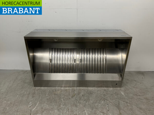 RVS Afzuigkap Dampkap 160 x 95 cm Box model Horeca