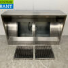 RVS Afzuigkap Dampkap 160 x 95 cm Box model Horeca - Afbeelding 4
