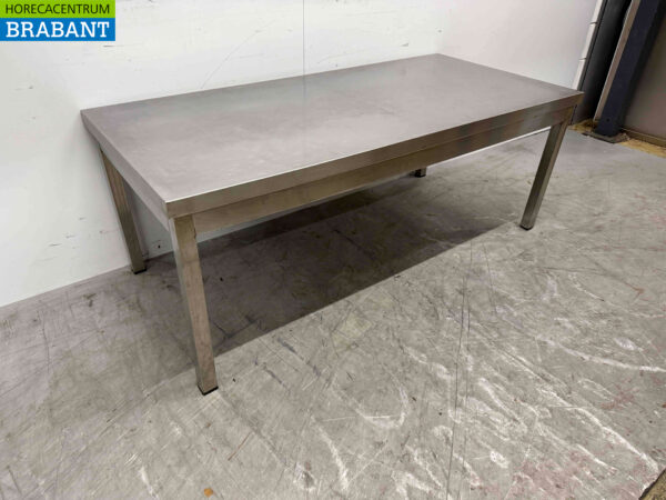 RVS Werktafel Tafel 150 x 70 x 58 cm Horeca - Afbeelding 2