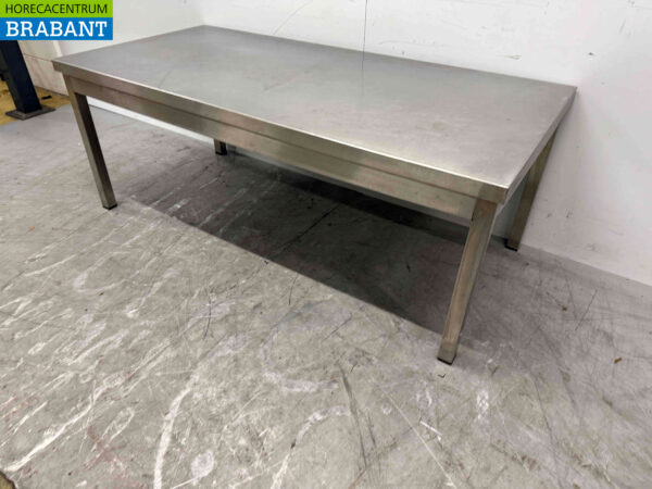 RVS Werktafel Tafel 150 x 70 x 58 cm Horeca - Afbeelding 3