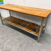 RVS Werktafel Tafel 200 x 70 x 87,5 cm Horeca - Afbeelding 3