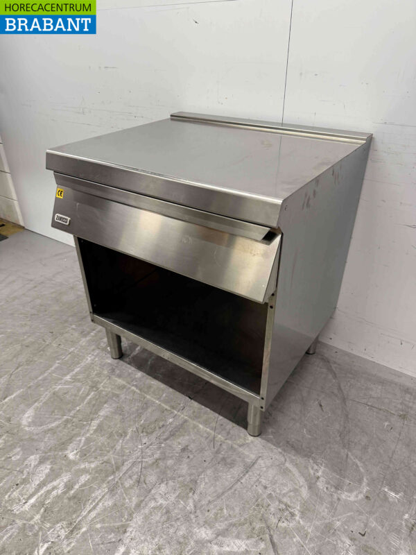RVS Zanussi Werkunit Neutraal Blind unit met lade 80 cm Horeca - Afbeelding 3