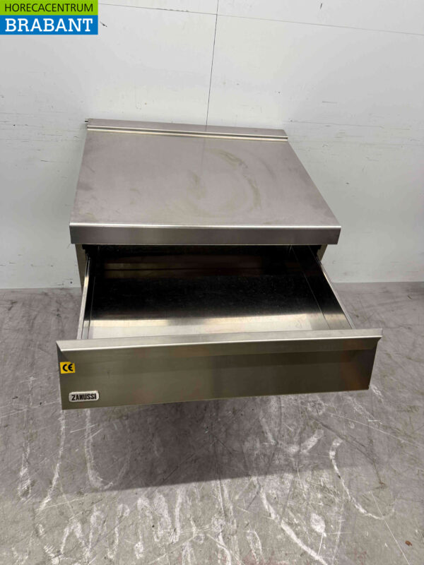 RVS Zanussi Werkunit Neutraal Blind unit met lade 80 cm Horeca - Afbeelding 4