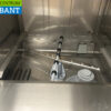 RVS Asber Vaatwasser Vaatwasmachine met afvoerpomp en zeepdispenser 230V Horeca - Afbeelding 5