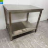 RVS Werktafel Tafel 100 x 70 x 89 cm Horeca - Afbeelding 2
