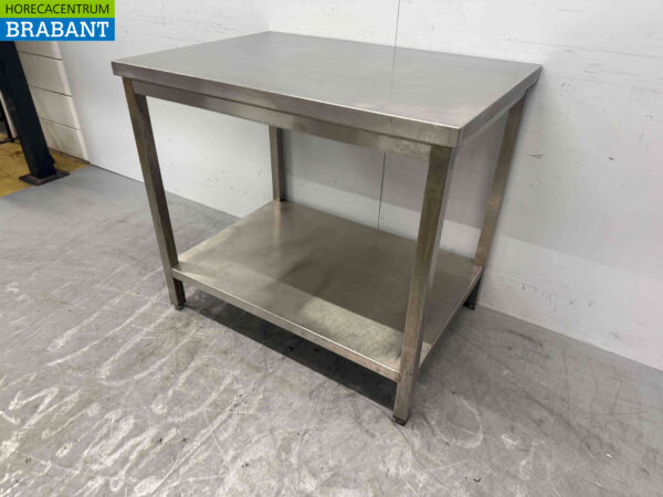 RVS Werktafel Tafel 100 x 70 x 89 cm Horeca - Afbeelding 3