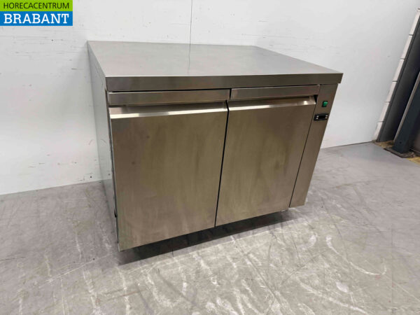RVS Werkkast Kast 2 deuren 105 cm Horeca - Afbeelding 2