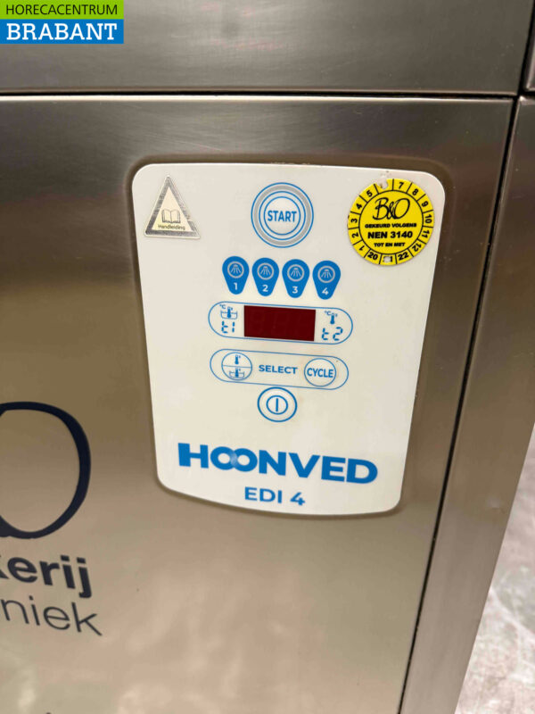 RVS Hoonved EDI4 Gereedschapwasser Vaatwasser Pannenwasser 400V Horeca - Afbeelding 4