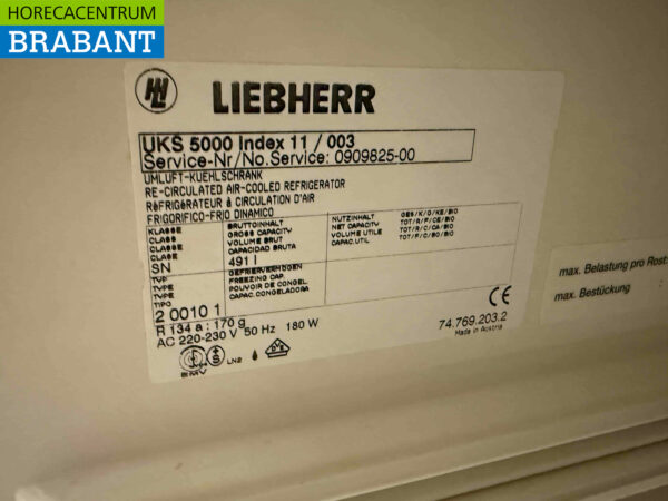 Liebherr Koelkast Koeling 491 liter 230V Horeca - Afbeelding 5