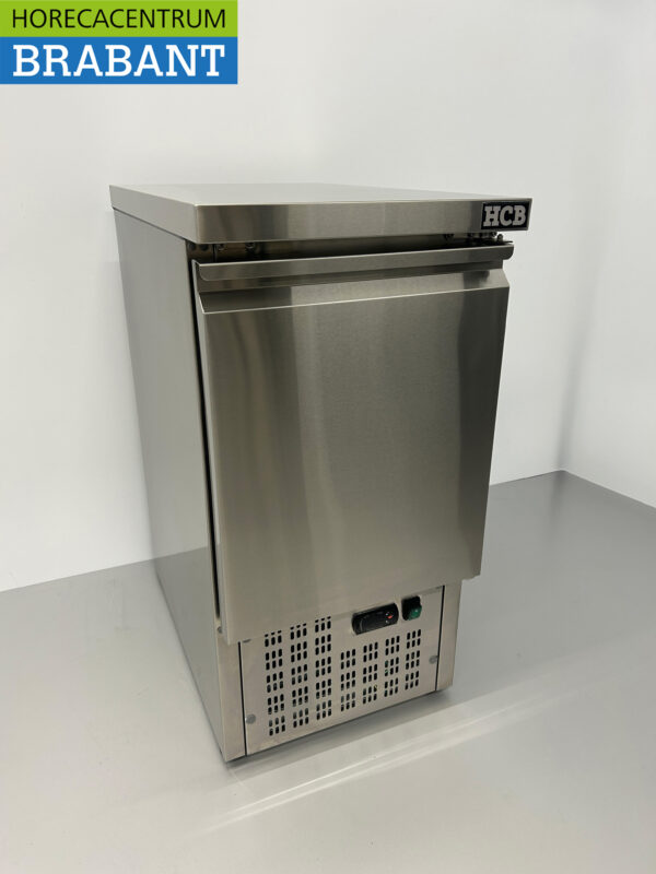 HCB RVS Koelwerkbank 1 deur 1/1 GN 43,5 cm 230V Horeca - Afbeelding 2