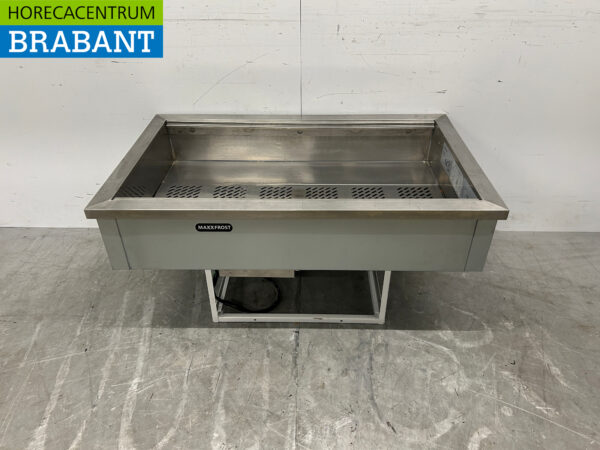 RVS Maxxfrost Inbouw Drop-in Bain marie 3 x 1/1 GN 230V Horeca