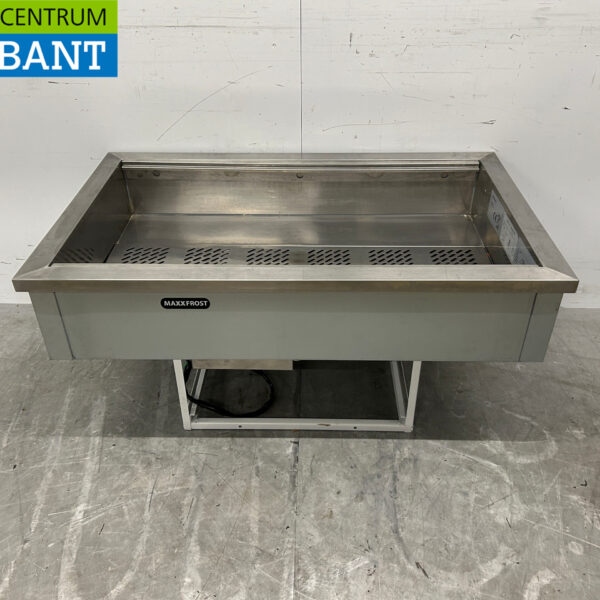 RVS Maxxfrost Inbouw Drop-in Bain marie 3 x 1/1 GN 230V Horeca