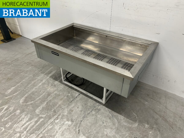 RVS Maxxfrost Inbouw Drop-in Bain marie 3 x 1/1 GN 230V Horeca - Afbeelding 2