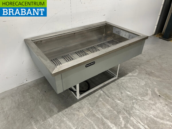 RVS Maxxfrost Inbouw Drop-in Bain marie 3 x 1/1 GN 230V Horeca - Afbeelding 3