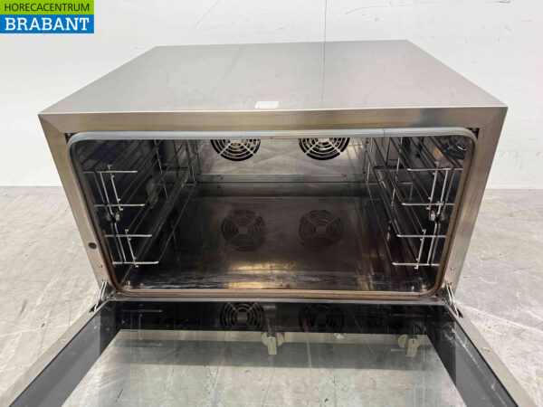 RVS Piron Convectie Oven Heteluchtoven 4 x 60/40 cm 400V Horeca - Afbeelding 4