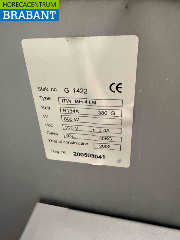 Gamko Bierkoeler Waterbadkoeler Snelkoeler 230V Horeca - Afbeelding 4