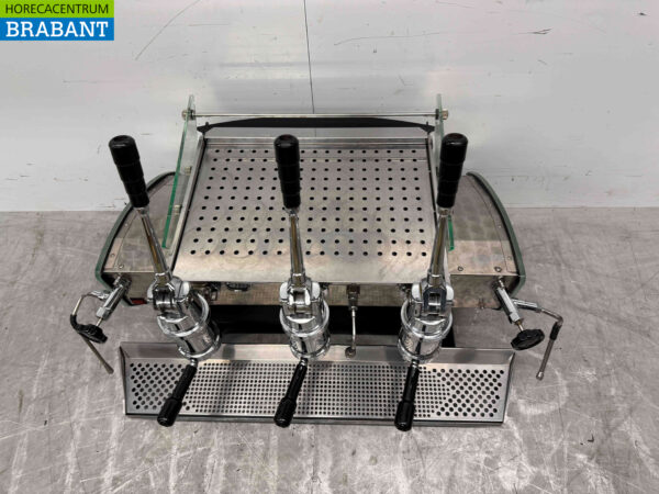Kees van der Westen Mirage espressomachine 3 groepen hevelbediening 400V Horeca - Afbeelding 4